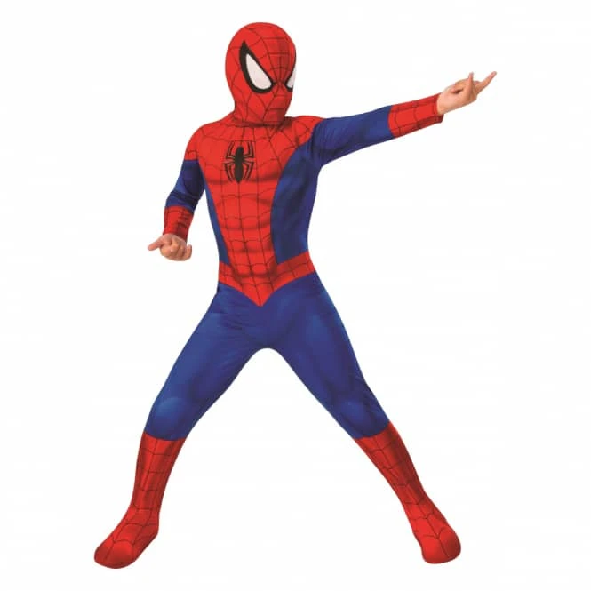 Rubies Spiderman - Kostüm Für Kinder - Größe 110/116 - Rot/blau 1 Rubies Spiderman - Kostüm Für Kinder - Größe 110/116 - Rot/blau