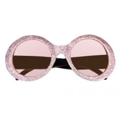 Boland Brille - Jackie Glitter - Für Erwachsene - Pink