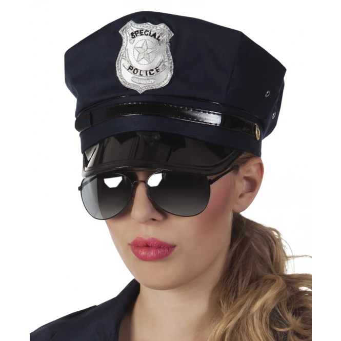 Boland Brille - Polizei - Für Erwachsene 1 Boland Brille - Polizei - Für Erwachsene