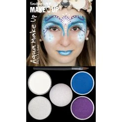 Hesse & Voormann GmbH Schminkset - Fantasy Aqua Make-Up - 6-teilig - Meerjungfrau