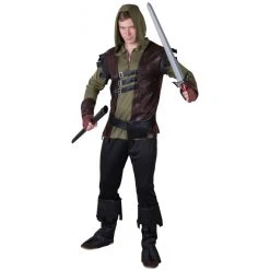 MICA Festival Kostüm - Waldläufer - Für Erwachsene - 5-teilig - Verschiedene Größen