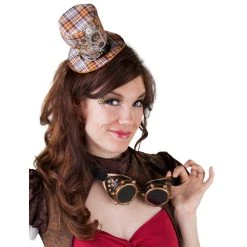 MICA Festival Mini-Zylinder - Steampunk - Für Erwachsene