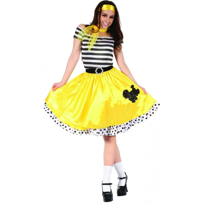 Besttoy Kostüme Kostüm - 60's Lady - Für Erwachsene - 5-teilig 1 Besttoy Kostüme Kostüm - 60's Lady - Für Erwachsene - 5-teilig