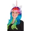 MICA Festival Langhaarperücke Für Erwachsene - Einhorn