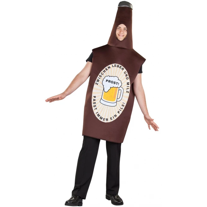 MICA Festival Kostüm - Bierflasche - Für Erwachsene 1 MICA Festival Kostüm - Bierflasche - Für Erwachsene