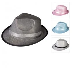 MICA Festival Faschingshut - Fedora - Für Erwachsene - Verschiedene Farben -Mica Decorations Geschäft huete neu