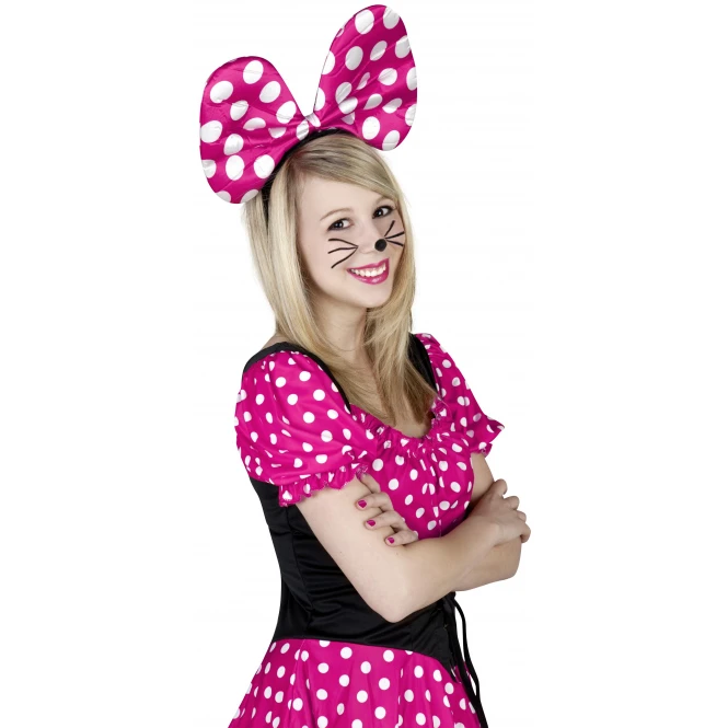 MICA Festival Haarreif - Maus - Für Erwachsene - Pink 1 MICA Festival Haarreif - Maus - Für Erwachsene - Pink