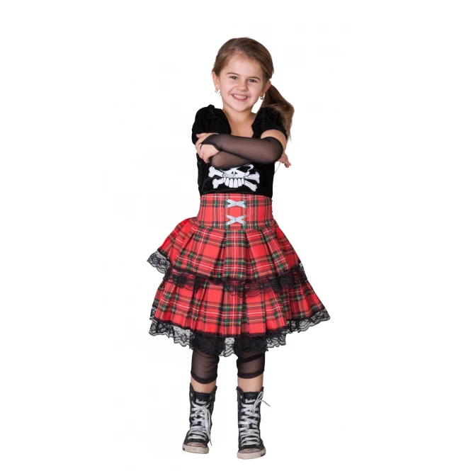 Besttoy Kostüme Kostüm - Punk Girl - Für Kinder Und Jugendliche - 5-teilig 2 Besttoy Kostüme Kostüm - Punk Girl - Für Kinder Und Jugendliche - 5-teilig – Bild 2