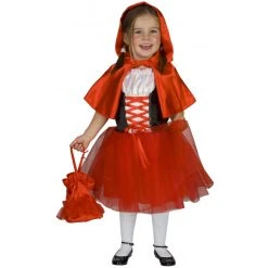MICA Festival Kostüm - Rotkäppchen - Für Kinder - 2-teilig - Verschiedene Größen