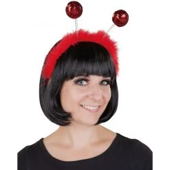 MICA Festival Haarreif - Discokugeln - Rot